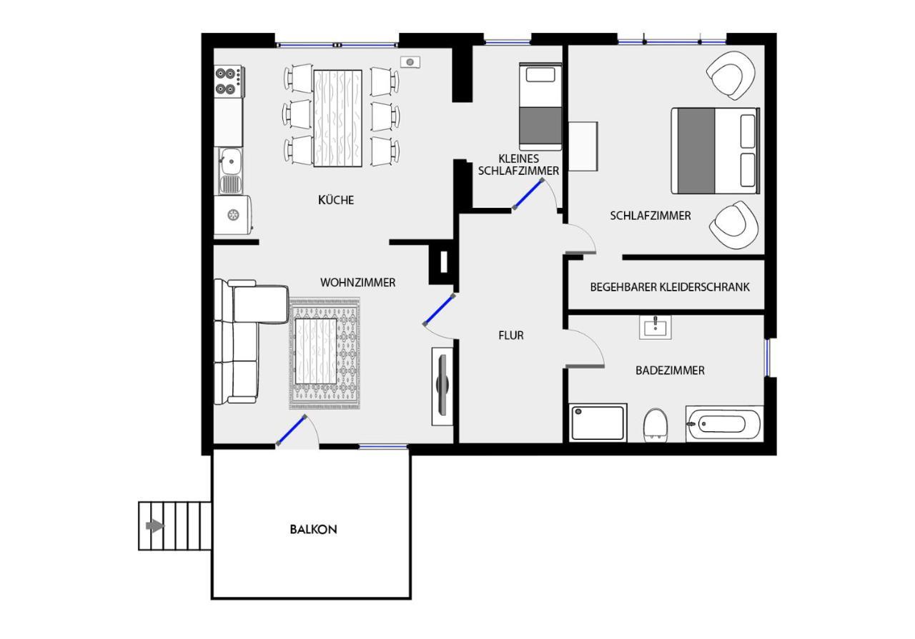 Ferienwohnung Zur Alten Ziegelei Bad Emstal Exterior foto
